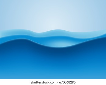 blue abstract water background