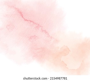 Blue abstract watercolor background. Vector illustration.