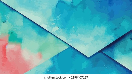 blue abstract watercolor texture background