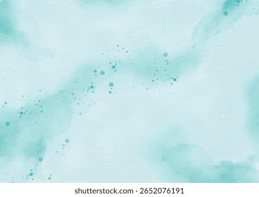 Fondo de textura de Vector de acuarela abstracta azul
