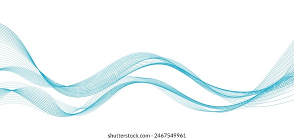 Blue abstract wave background. Blue background design.
