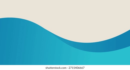 Fondo abstracto azul de la onda. concepto moderno