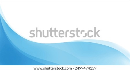 blue abstract wave background . modern concept