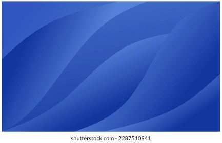 Blue abstract wave background for poster, banner, flayer, presentation, web, etc