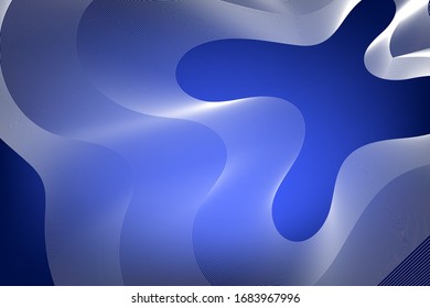 Efecto de onda azul abstracto , cubierta para presentación o tarjeta de visita