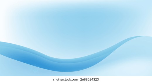 blauer abstrakter Wellentransparenzhintergrund, modernes Konzept. 10 EPS