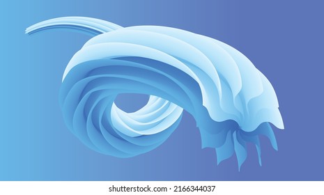 blue abstract waves that can be used as backgrounds for personal devices and websites