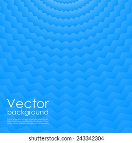 Blue abstract wavy background