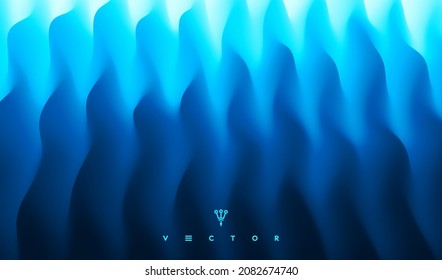 Blauer abstrakter, scharfer Hintergrund für Banner, Flyer und Poster. Dynamischer Effekt. Vektorgrafik. Design-Vorlage abdecken. Kann für Werbung, Marketing oder Präsentation verwendet werden.