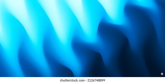 Fondo ondulado azul abstracto para banner, volante y afiche. Efecto dinámico. Ilustración vectorial. Plantilla de diseño de portada. Se puede usar para publicidad, marketing o presentación.