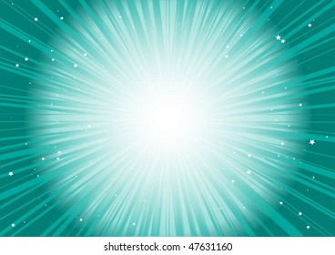 Blue abstract world combustion