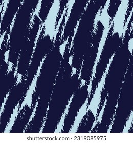 Blue Abstract zebra textured pattern design for fashion textiles, graphic and backgrounds