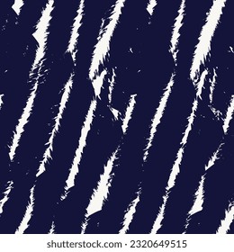 Blue Abstract zebra textured pattern design for fashion textiles, graphic and backgrounds
