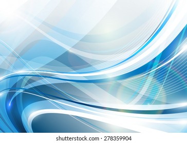 Blue abstraction.