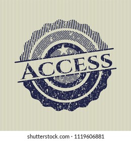 Blue Access distress rubber texture