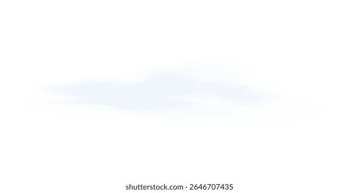 Onda de fluxo de ar azul PNG com efeito de vento giratório, movimento circular e fundo transparente para conceitos de frescura ou purificação.
