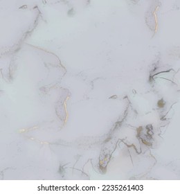 Blue Alcohol Ink Marble. Modern Abstract Painting. Gold Seamless Watercolor. Wall Elegant Repeat. Gold Wall Tile. Lilac Alcohol Ink Watercolor. Blue Water Color Repeat. Light Marble Background.