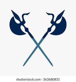 Blue Ancient Weapon Tool Equipment, icon 