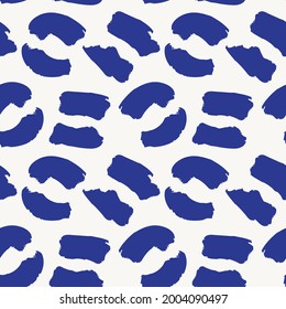 Fondo del patrón de leopardo de los animales azules para textiles de moda, gráficos y artesanías