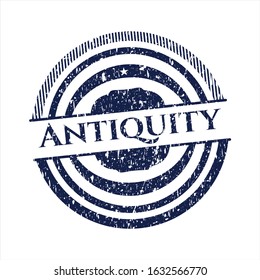 Blue Antiquity distress rubber seal