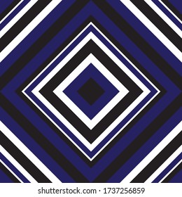 Blue Argyle diagonal striped seamless pattern background suitable for fashion textiles, graphics