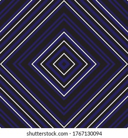 Blue Argyle diagonal striped seamless pattern background suitable for fashion textiles, graphics