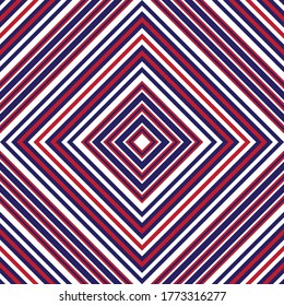 Blue Argyle diagonal striped seamless pattern background suitable for fashion textiles, graphics