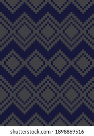 Estilo de argelia azul, forma de rombo fondo de patrón sin soldadura adecuado para la moda textil, ropa de cama, gráficos