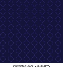 Blue Argyle Fair isle diseño de patrones sin fisuras para ropa de cama, textiles de moda, gráficos