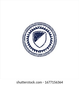 Icono de la armadura azul en el interior del casquillo de goma de grifo