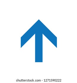 Blue arrow icon