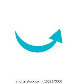 blue arrow icon design, Direction web forward direction web forward infographic and pointer theme Vector illustration