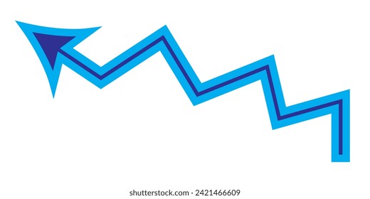 blue arrow ,Icon blue arrow direction on a white background.Blue arrow icon, Blue colour arrow indicator,7891