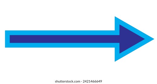 blue arrow ,Icon blue arrow direction on a white background.Blue arrow icon, Blue colour arrow indicator,7891
