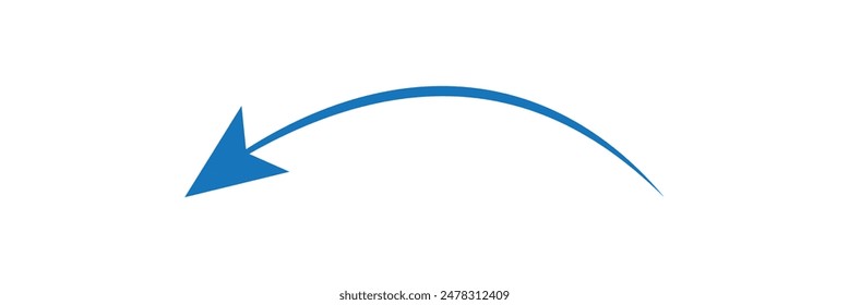 blue arrow ,Icon blue arrow direction on a white background.Blue arrow icon, Blue colour arrow indicator,7891
