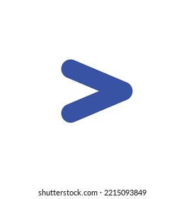 blue arrow icon on white background.