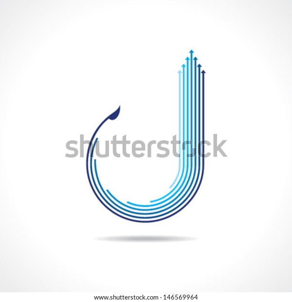 Blue Arrow Logo Vector Stock Vector (Royalty Free) 146569964
