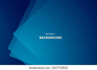 Blue arrow overlapping vector background for corporate concept, template, poster, brochure, website, flyer design. Vector illustration