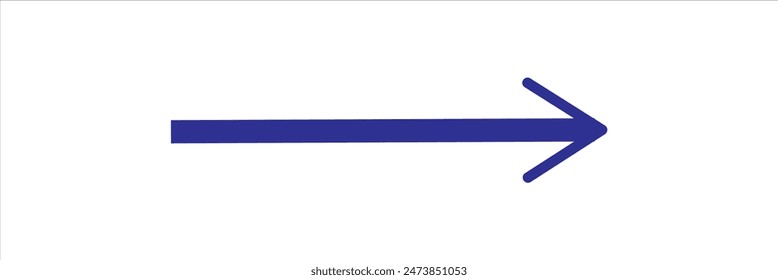 blue arrow road sign colorful. Icons arrow