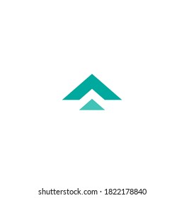 blue arrows up icon. swipe up button.  Isolated on white. Upload, scroll icon.  Upgrade, speed up sign. North pointing arrow.