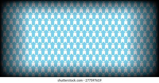 Blue arrows on white background