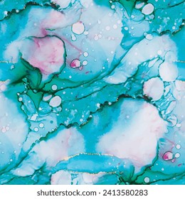 Blue Art Paint. Marble Gold Vector Ink. Pink Gradient Background. Green Alcohol Ink Background. Green Marble Ink Watercolor. Fluid Blue Glitter. Purple Water Color Marble. Luxury Seamless Template