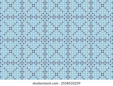 Blue art pattern concept knit texture background vector illustration.