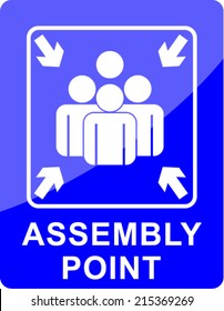 blue assembly point
