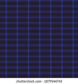 Blue Asymmetric Plaid textured seamless pattern suitable for fashion textiles and graphics