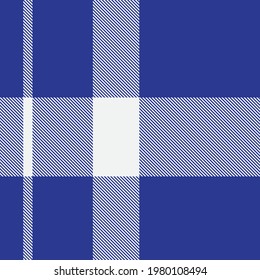 Blue Asymmetric Plaid textured seamless pattern suitable for fashion textiles and graphics
