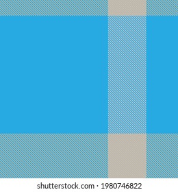 Blue Asymmetric Plaid textured seamless pattern suitable for fashion textiles and graphics