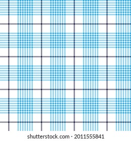 Blue Asymmetric Plaid textured seamless pattern suitable for fashion textiles and graphics