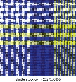 Blue Asymmetric Plaid textured seamless pattern suitable for fashion textiles and graphics