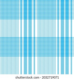 Blue Asymmetric Plaid textured seamless pattern suitable for fashion textiles and graphics